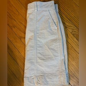 Lee Blue and White Striped Skirt